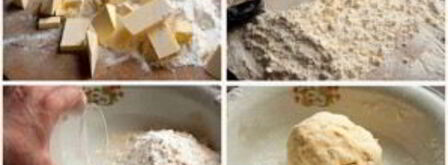 слоеное тесто для пирожков. Шаг 2