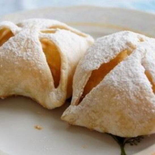 Рецепт слоеное тесто с яблоками