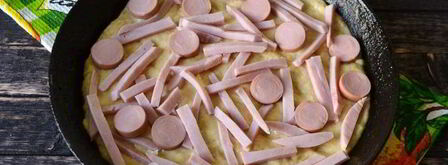 тесто для пиццы на сметане и майонезе. Шаг 9