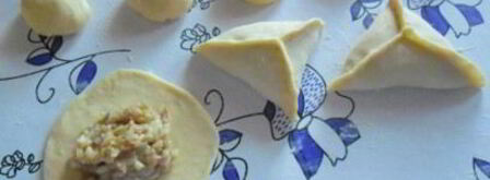 тесто для самсы на кефире. Шаг 7