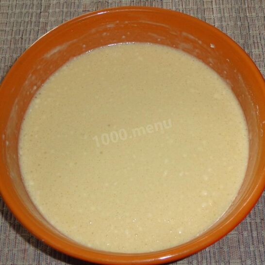 Рецепт тесто для толстых блинов на молоке