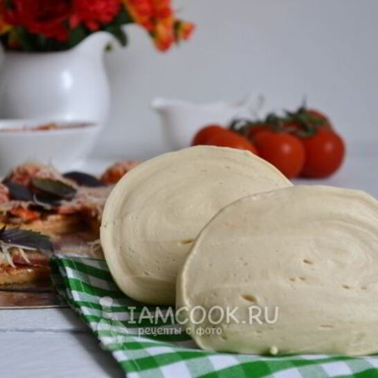 Рецепт тонкое тесто для пиццы без дрожжей