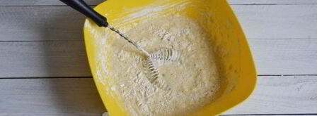 тонкое тесто для пиццы без дрожжей. Шаг 5