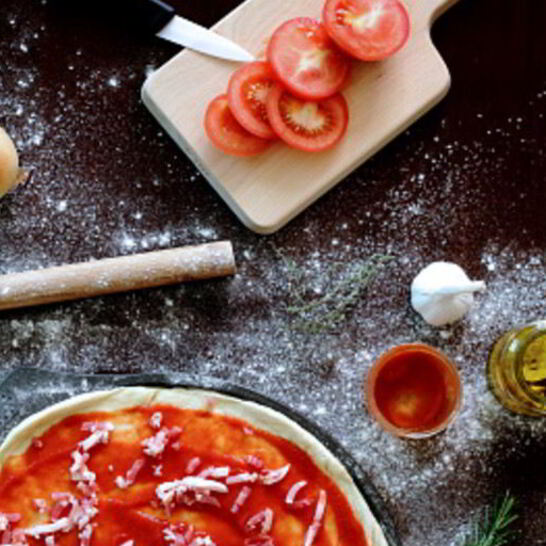 Рецепт тонкое тесто для пиццы