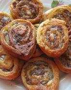 Творожное тесто с фаршем