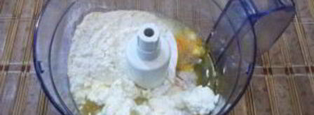 творожное тесто с фаршем. Шаг 2