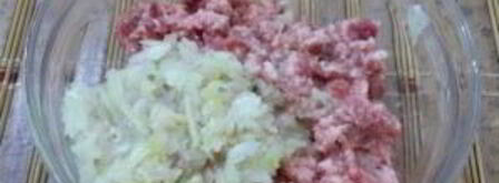 творожное тесто с фаршем. Шаг 4