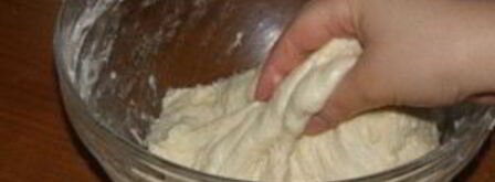 вкусное постное тесто. Шаг 5