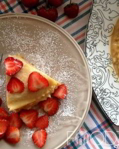 Блинный торт со сгущенкой