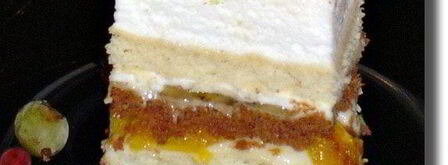 медовик с апельсинами и бананами. Шаг 7