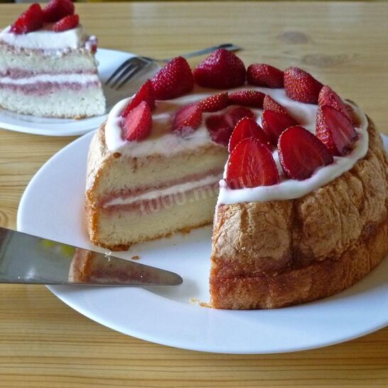 Рецепт мокрый бисквит