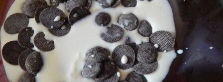 молочный торт с карамелью и шоколадом. Шаг 8