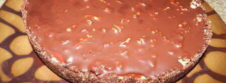 молочный торт с карамелью и шоколадом. Шаг 10