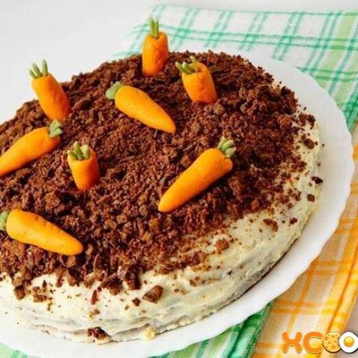 Морковный торт