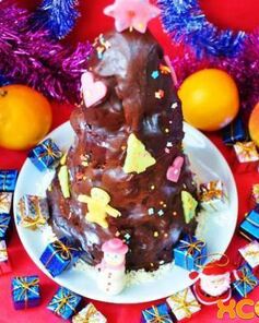 Новогодний торт Елка