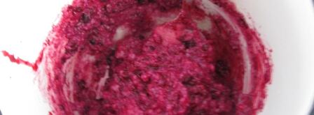 постный полезный чечевичный торт с ежевичным кремом. Шаг 2