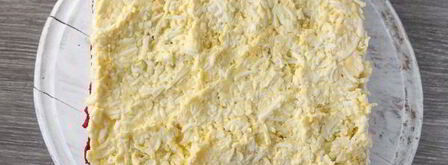 селедочный торт на вафельных коржах. Шаг 8