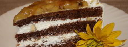 шоколадно-банановый торт. Шаг 14