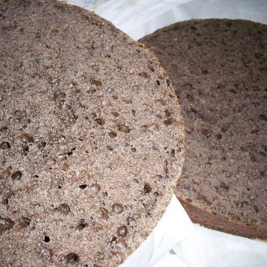 Рецепт шоколадный бисквит