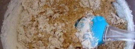 шоколадный торт с грушами. Шаг 2