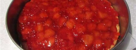 торт клубника со сливками. Шаг 5