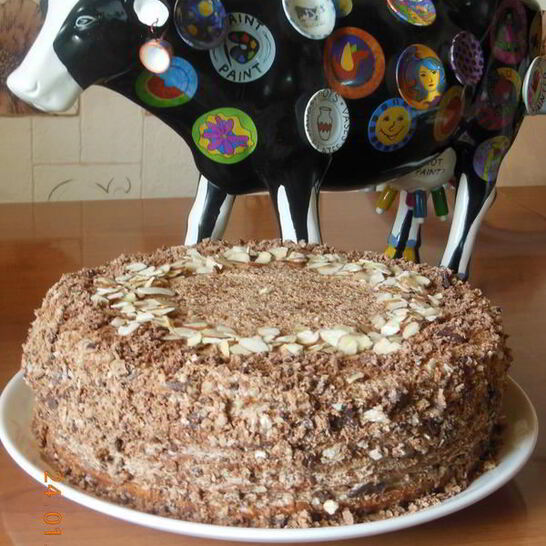 Рецепт торт коровка