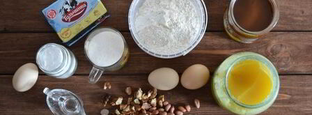 торт медовик из жидкого теста. Шаг 4