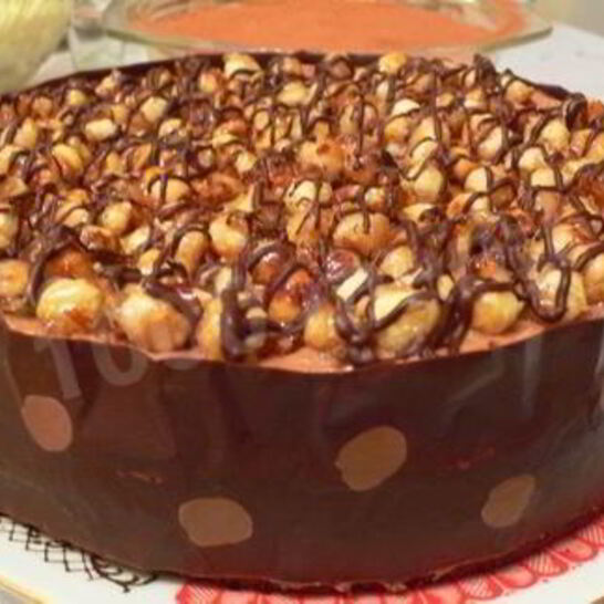 Рецепт торт на маргарине с медом и миндалем