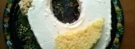 торт петушок новогодний. Шаг 11