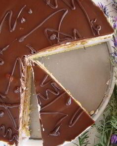 Торт Птичье молоко с каркаде