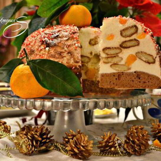 Рецепт торт рождественский купол