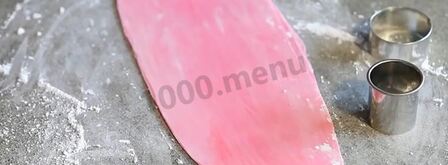 торт с цветами из мастики бисквит. Шаг 11