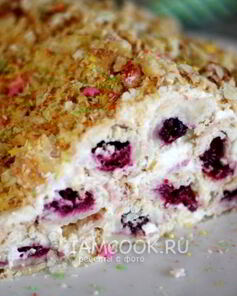 Торт Вишня в шалаше