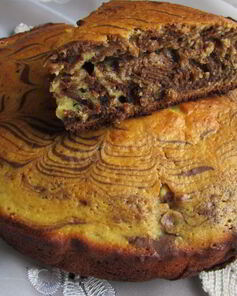 Торт Зебра на кефире