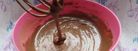 торт зебра на кефире. Шаг 5