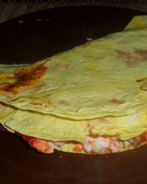 Тортильи с яйцом