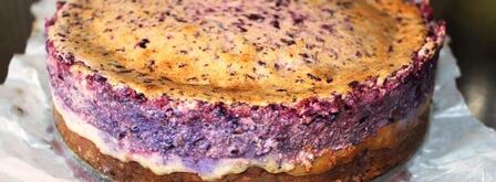 трехслойный творожно-ягодный торт. Шаг 7