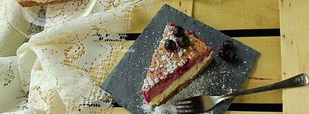 трехслойный творожно-ягодный торт. Шаг 9