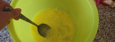 воздушный бисквит для торта. Шаг 2