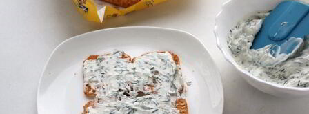 закусочный торт из крекера. Шаг 7