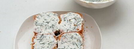 закусочный торт из крекера. Шаг 8