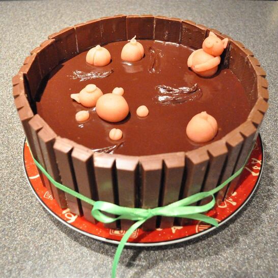 Рецепт заварной шоколадный торт