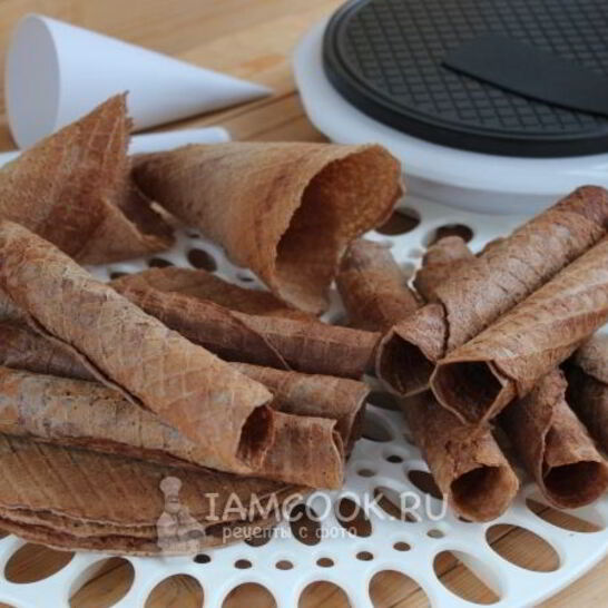 Рецепт шоколадные вафли