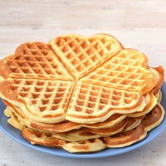 Рецепт творожные вафли