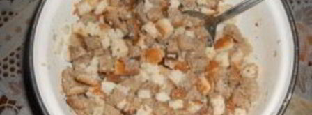 выпечка из черствого хлеба. Шаг 3