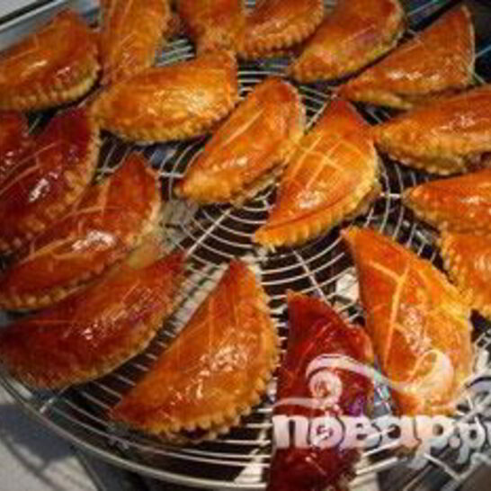 Рецепт яблочные конвертики с миндалем и изюмом