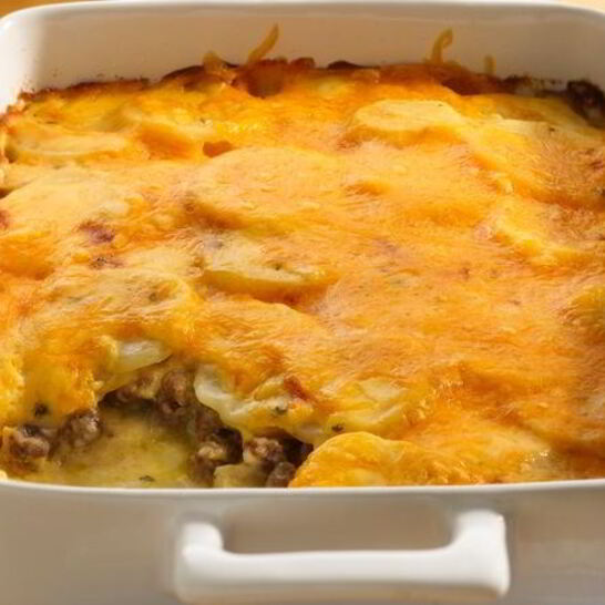 Рецепт картофельная запеканка с мясом в духовке
