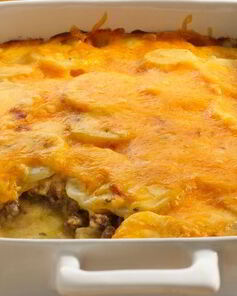 Картофельная запеканка с мясом в духовке