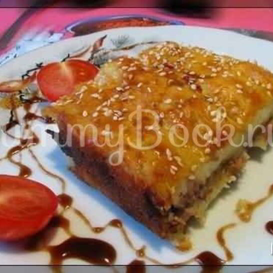 Рецепт картошкина запеканка с мясом