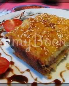 Картошкина запеканка с мясом